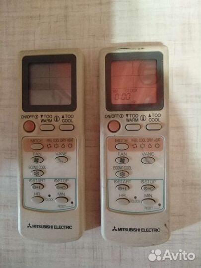 Пульт для кондиционера mitsubishi electric