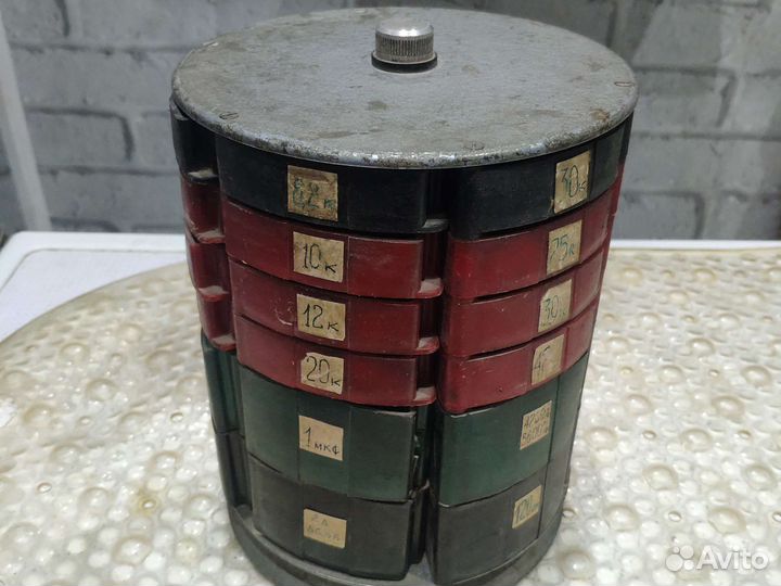 Пенал для радиодеталей/мелочей/крепежа