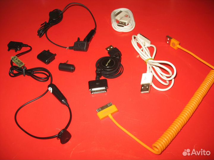 Кабели, переходники, разъёмы на фото