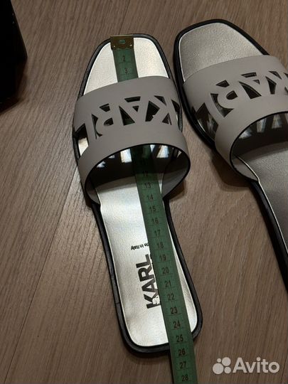 Шлепанцы 38 р. Karl Lagerfeld