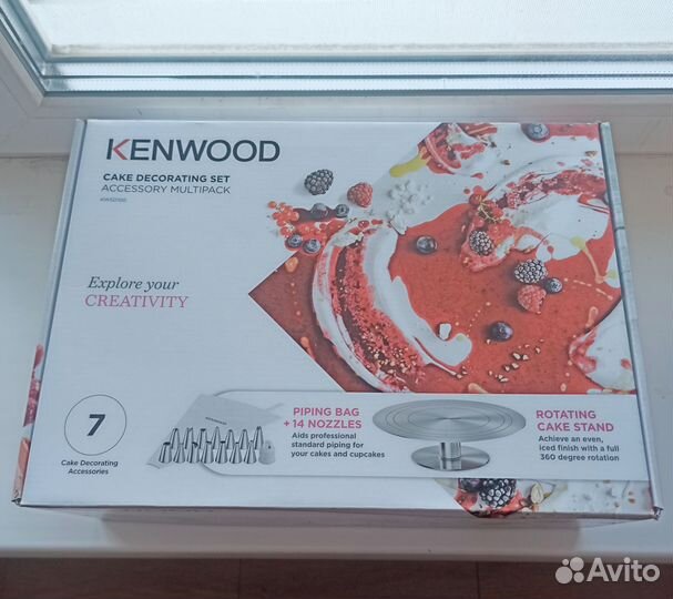 Кондитерский сет Kenwood kwsd100 новый
