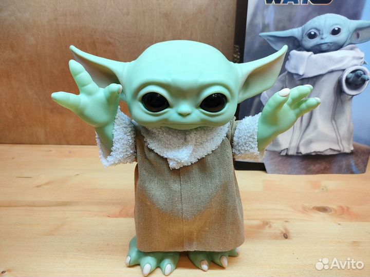 Малыш Йода кукла большая 27см Baby Yoda Грогу