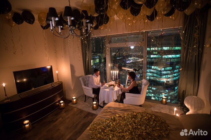 Сюрприз Любимому человеку-Ночь в Отеле Москва-Сити