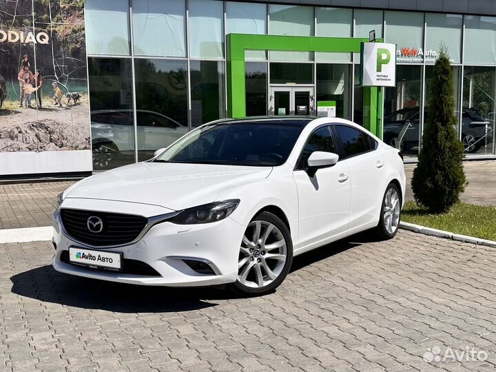 Mazda 6 2.5 AT, 2015, 138 520 км