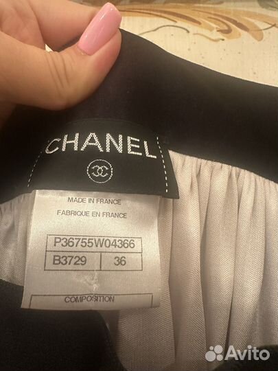 Юбка chanel оригинал шелк