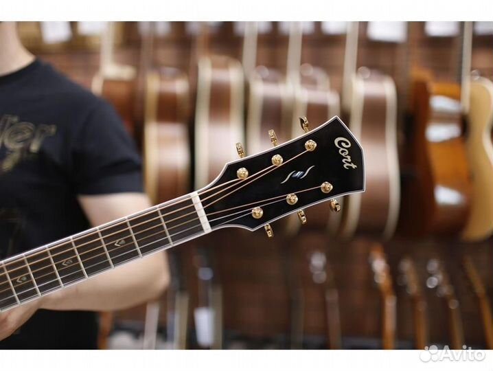 Cort Gold-D8-wcase-LB санберст с чехлом акустическ