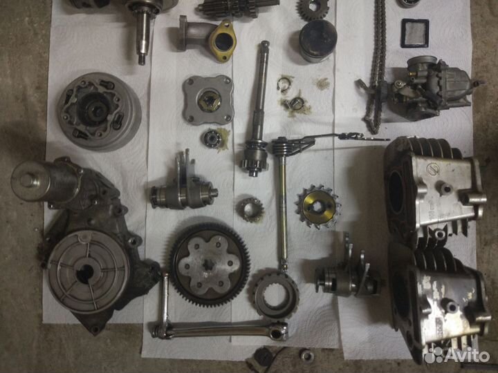 Запчасти для питбайка