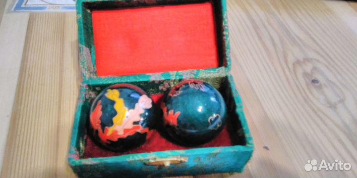 Нефритовые шары для массажа 5см