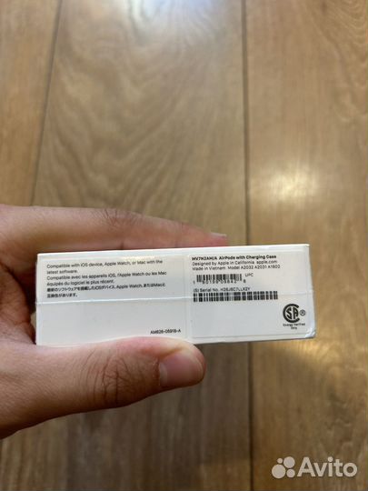 Наушники apple airpods 2