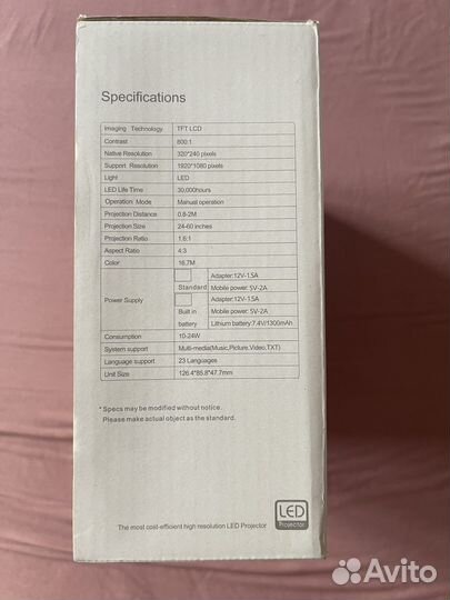 LED Проектор