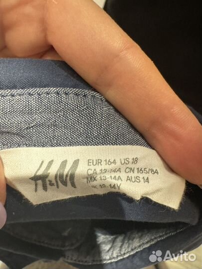 Рубашка для мальчика H&M 158