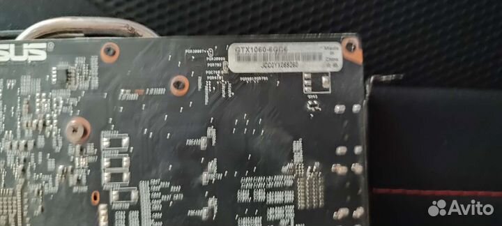 Видеокарта gtx 1060 6gb asus