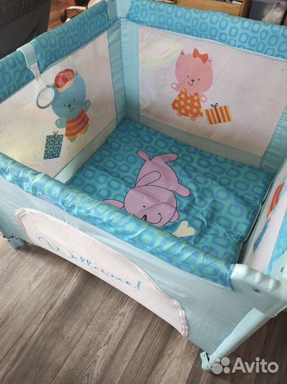 Манеж детский складной б/у