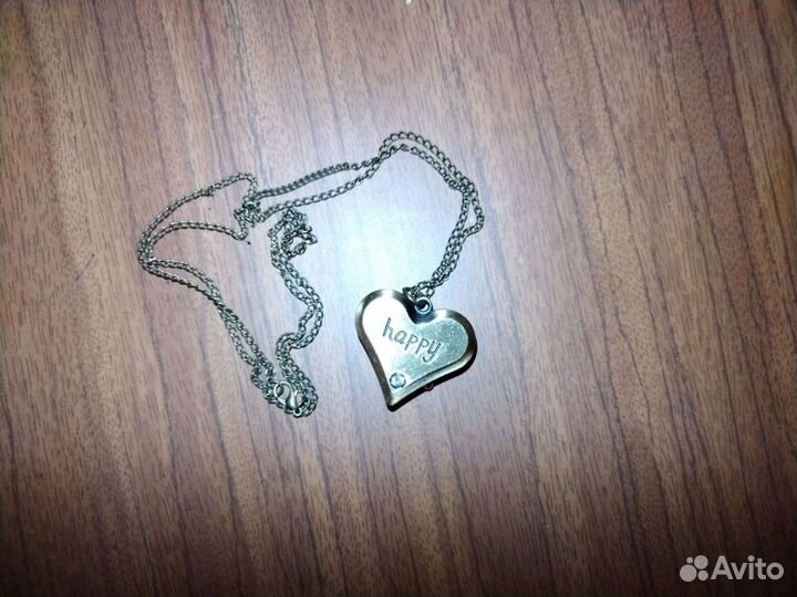 Часы сердечко