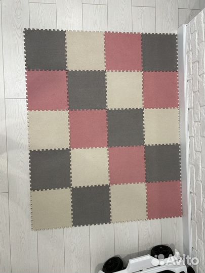 Коврик для детей набор матов-пазлов комнатный