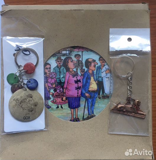 Картина на керамической плитке Гоа