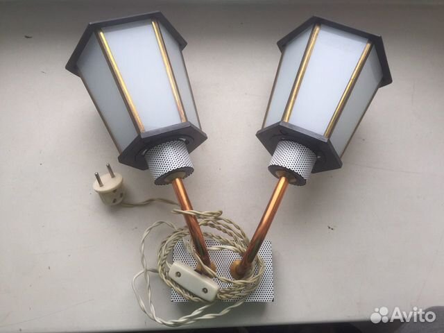 Светильник навесной двойной