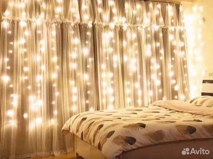 Гирлянда-штора