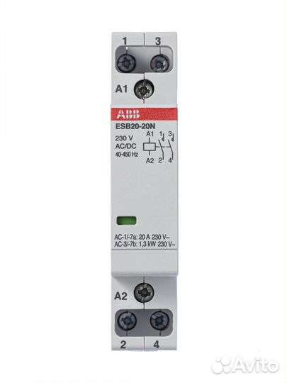 Продам контактор модульный ESB20-20N-14