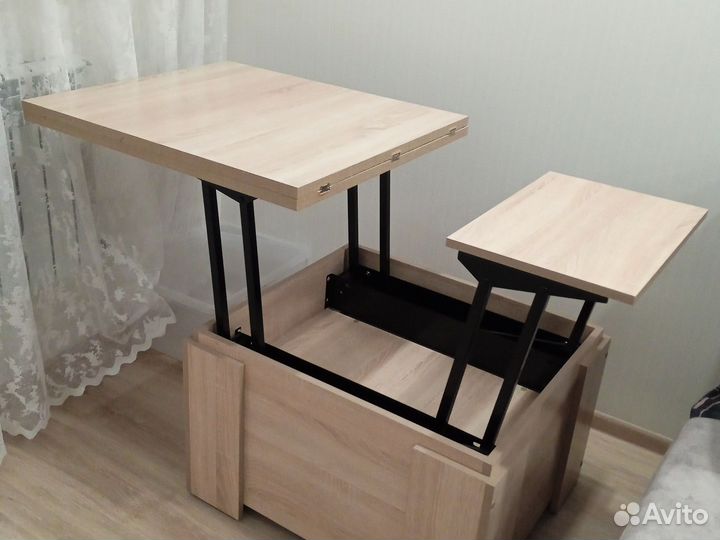 Стол трансформер , журнальный - обеденный