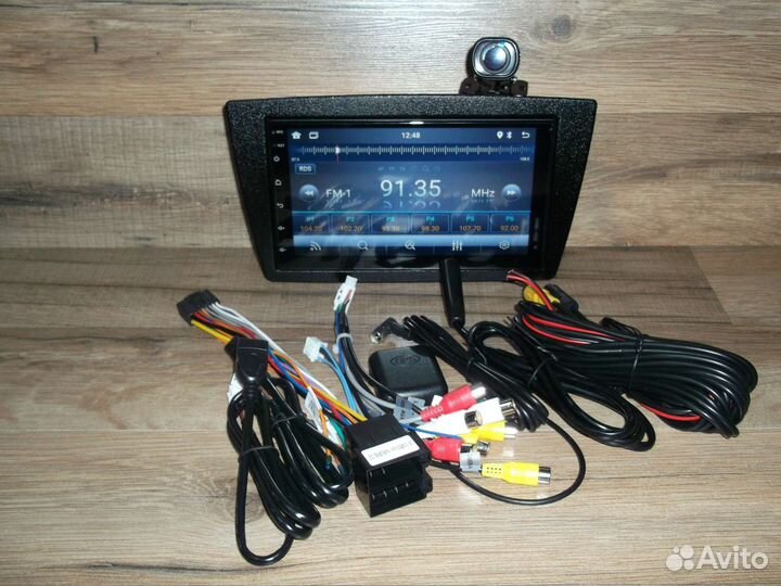 Магнитола 2DIN LADA Kalina Android с камерой