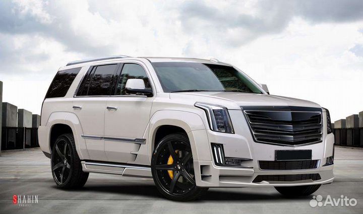 Решетка радиатора тюнинг Cadillac escalade 4 2014