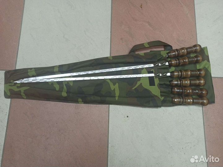 Набор шампуров 50 см.в чехле