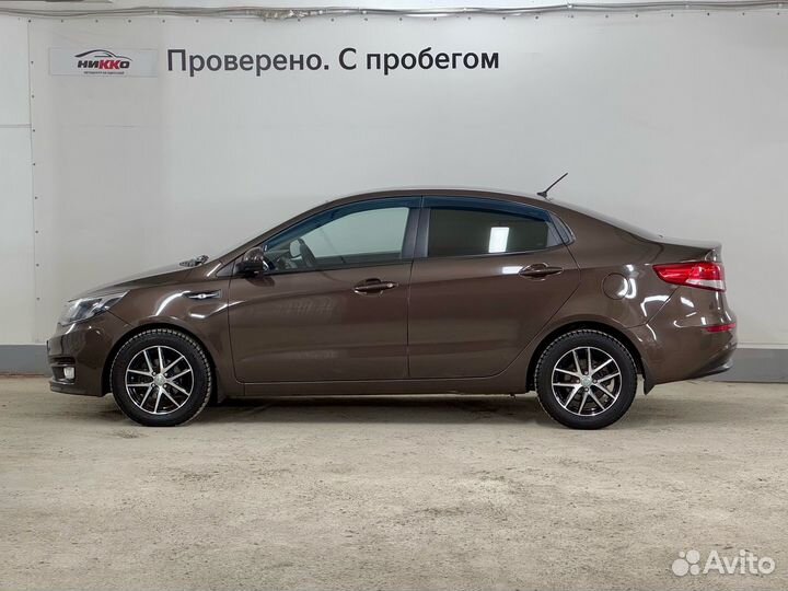 Kia Rio 1.6 МТ, 2015, 103 920 км