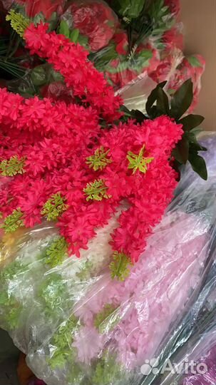 Искусственные цветы оптом и розницу