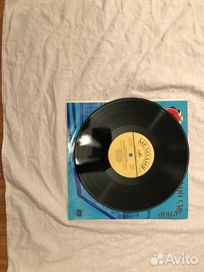 Виниловые пластинки мелодия