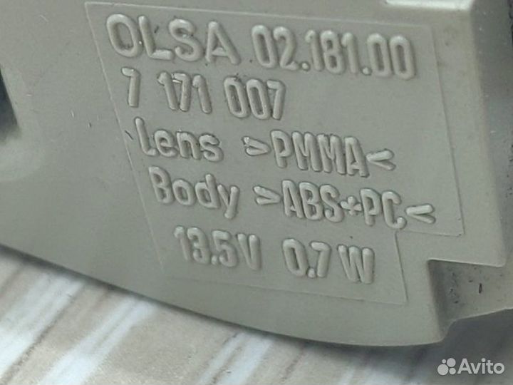 Поворотник в крыло левый Bmw X5 E70 N52B30 2009