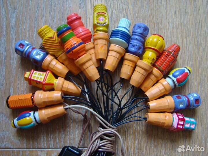 Елочные гирлянды СССР