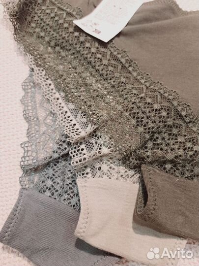 Трусы женские хлопок S,M,XL H&M