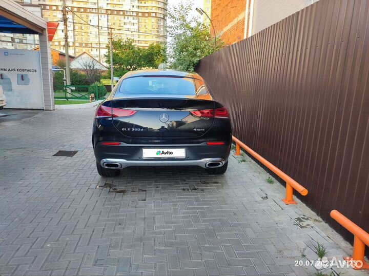 Mercedes-Benz GLE-класс Coupe 2.9 AT, 2021, 7 000 км