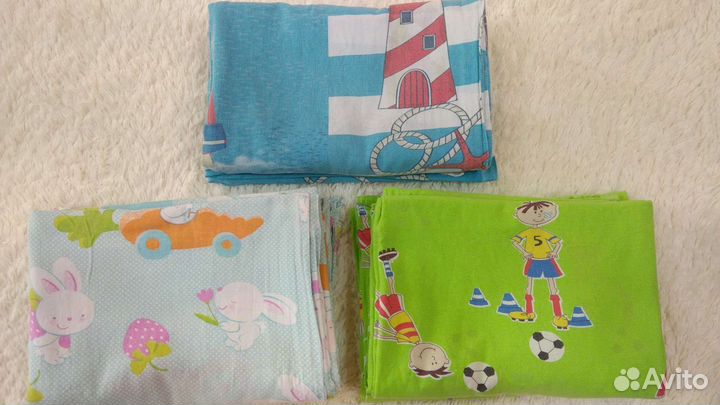 Детское постельное белье пакетом 1.5сп бу