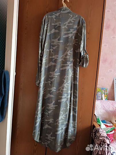 Платье рубашка женское 46 48