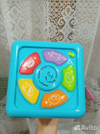 Кубик развивающий baby go