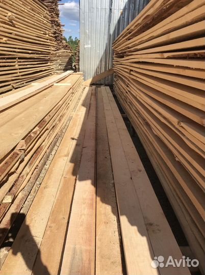 Доска обрезная естественной влажности