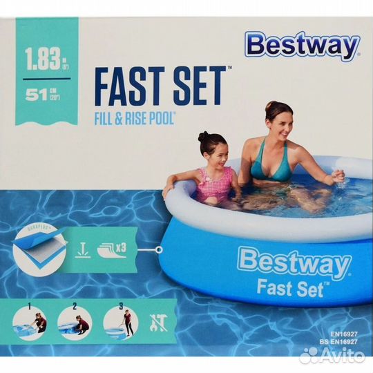Бассейн Bestway 183х51