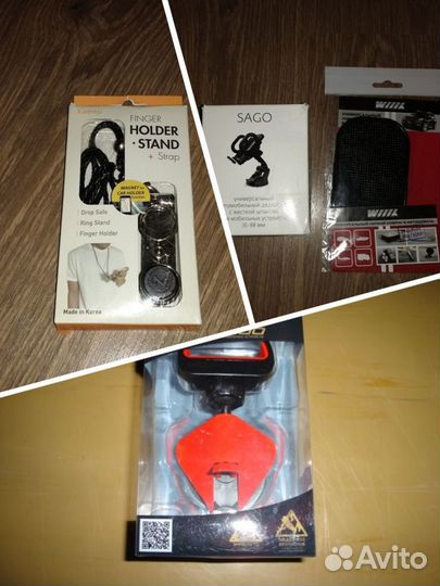 Держатели для мобильных устройств + коврик