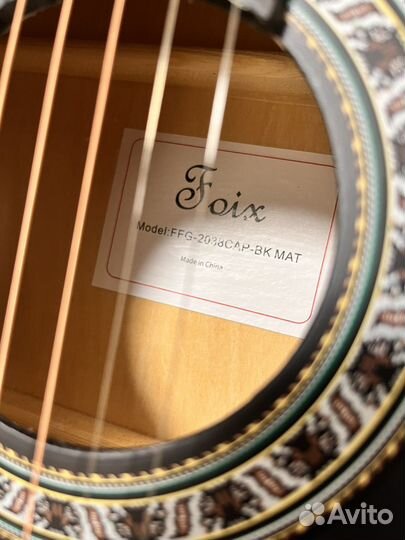Акустическая гитара foix разные цвета