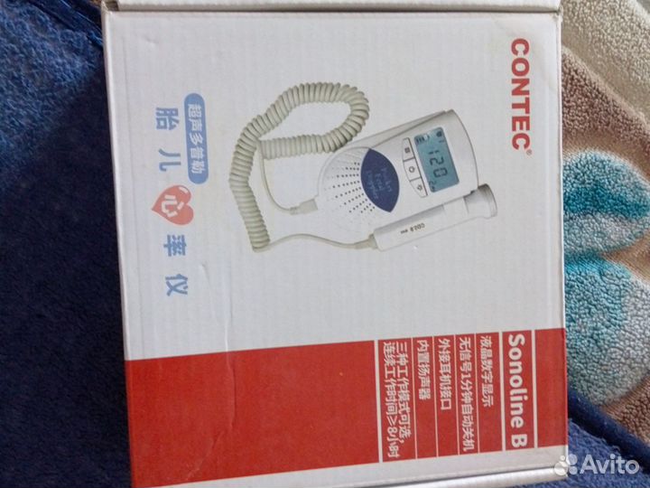 Фетальный допплер contec