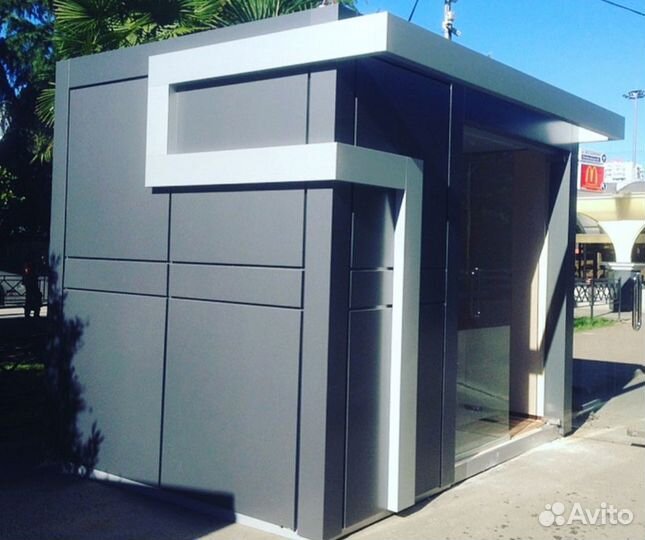 Торговый павильон.Офис продаж.Производство монтаж