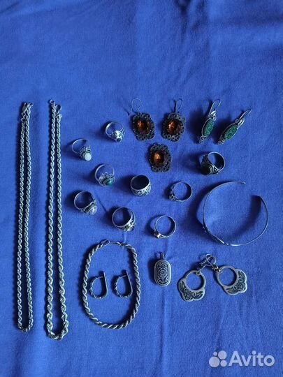 Винтажные серебряные изделия СССР.800, 875, 916,9