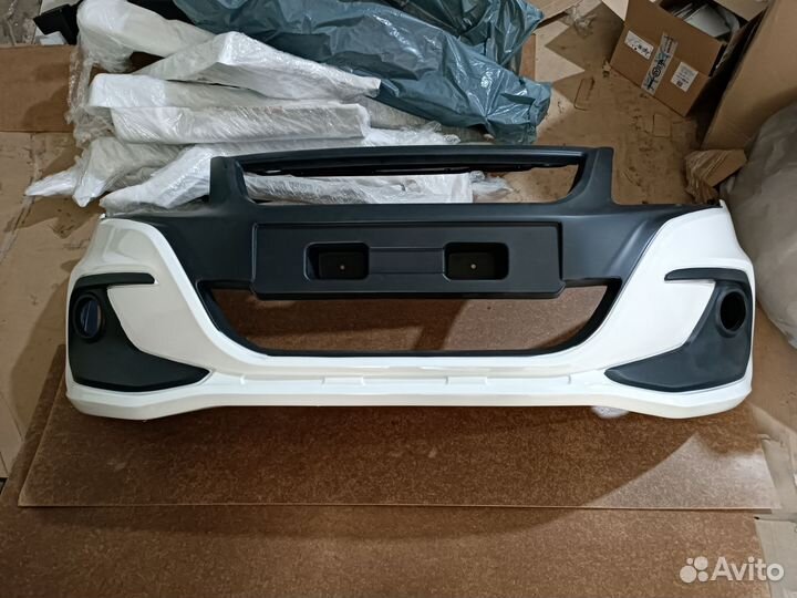 Бампер передний лада гранта тюнинг razor