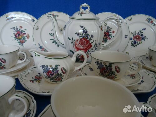 Брендовый чайно-кофейный сервиз ALT Strassburg Ор