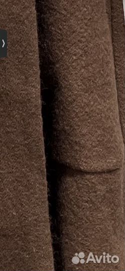 Пальто zara шерстяное