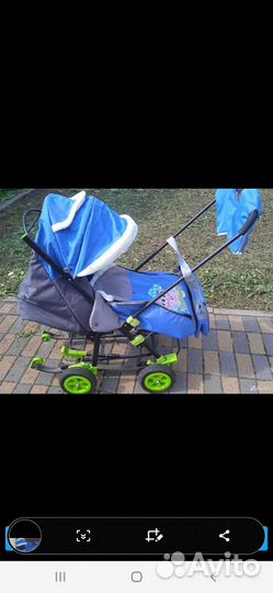 Детские санки коляска бу