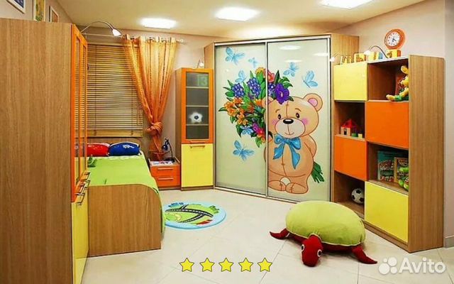 Шкаф детский доставка установка