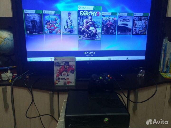 Xbox 360 PRO шитый+Игры+Sega+Dendy